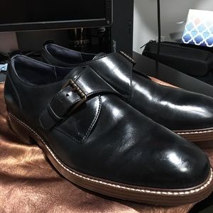 COLE HAAN MENS KENNEDY SINGLE MONK STRAP WOODBURY